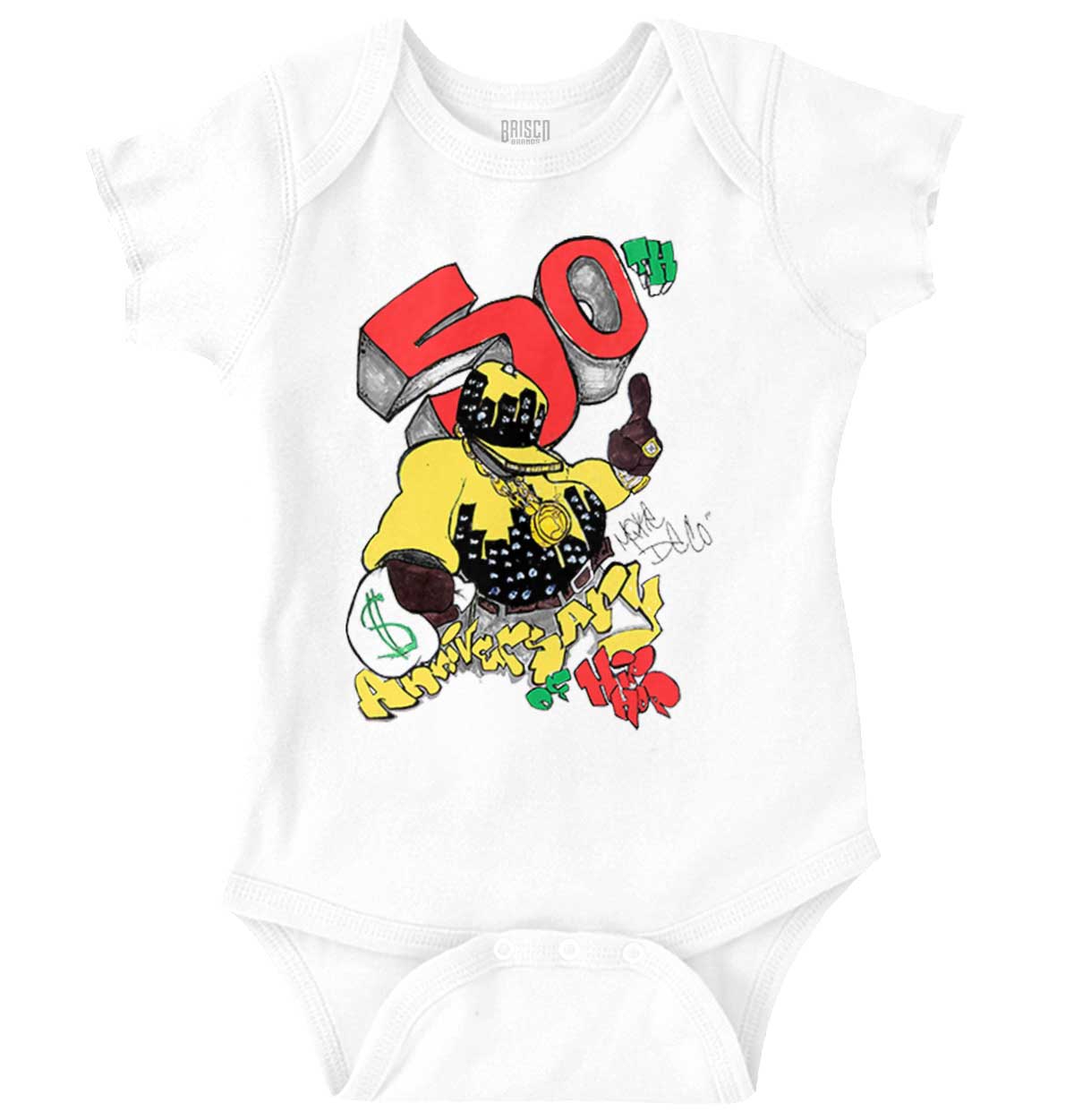 Celebrate the influential DJ Kool Herc and the vibrant house parties that sparked a cultural revolution with this classic design that brings back the nostalgia of the golden age of Hip Hop.