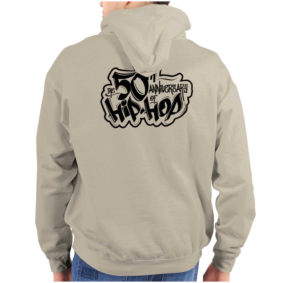 This image shows a sweatshirt that honors the birthplace of Hip Hop and the iconic moment when DJ Kool Herc brought music to life in 1973, allowing you to celebrate and proudly wear a piece of history.