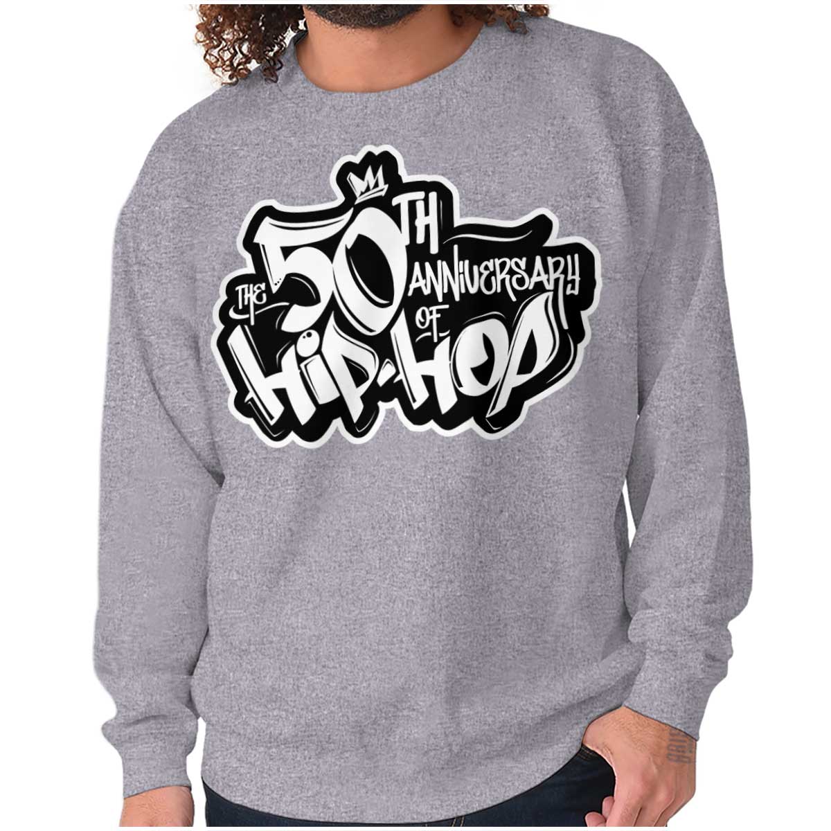 A high definition logo of the brand "The 50th Anniversary of Hip-Hop".