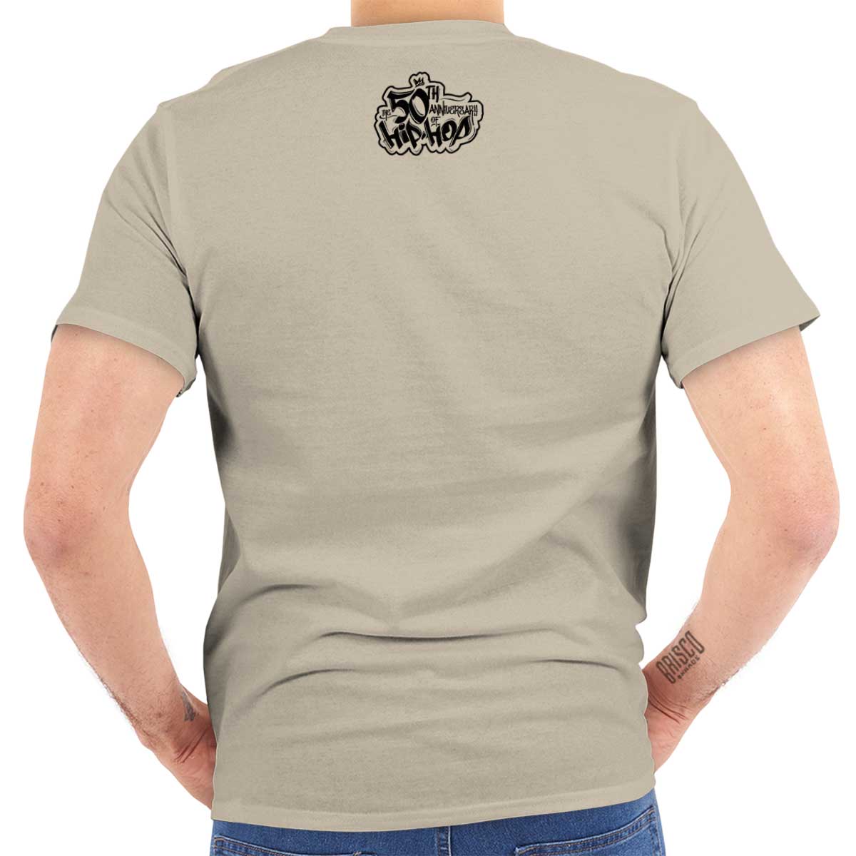 This image shows a sweatshirt that honors the birthplace of Hip Hop and the iconic moment when DJ Kool Herc brought music to life in 1973, allowing you to celebrate and proudly wear a piece of history.