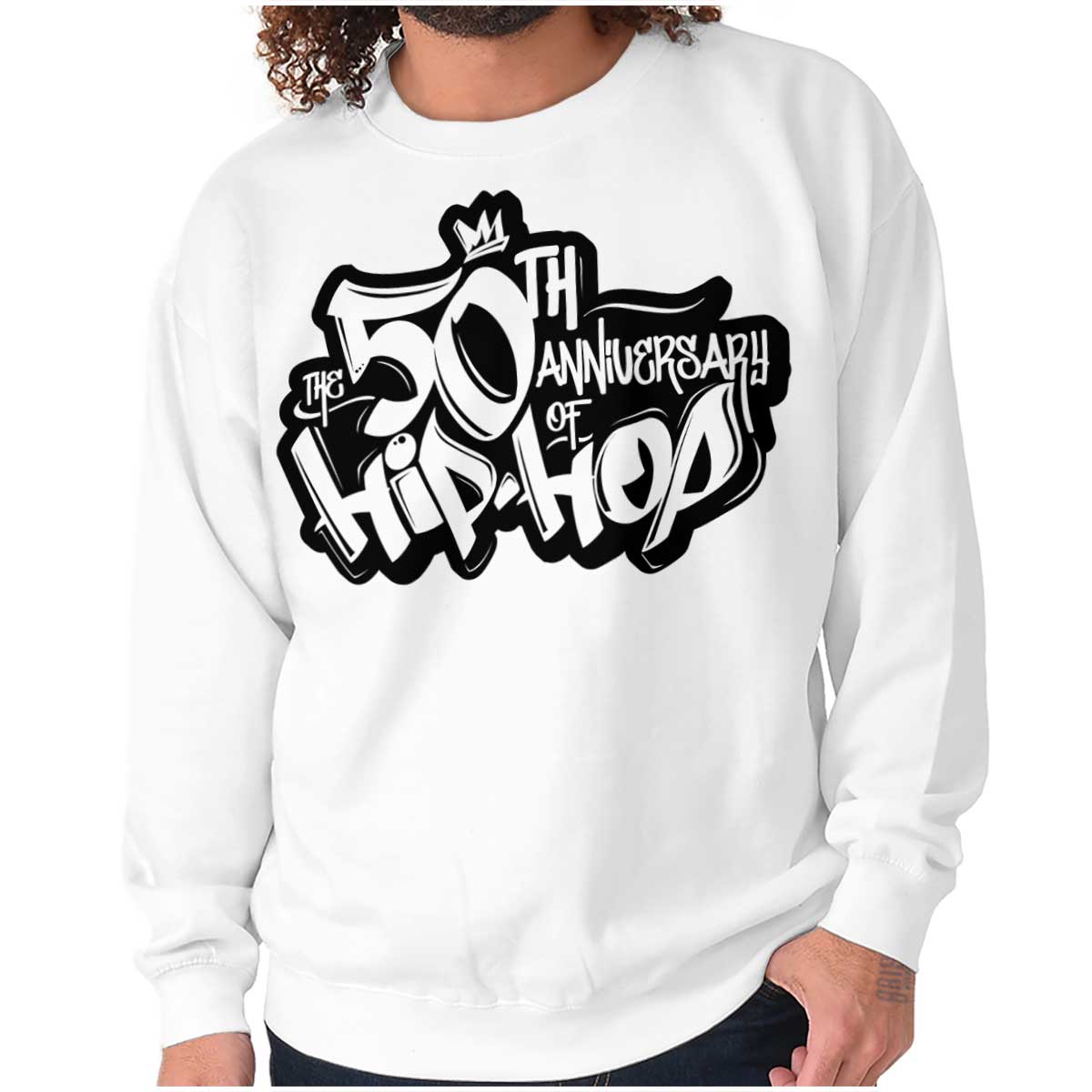 A high definition logo of the brand "The 50th Anniversary of Hip-Hop".
