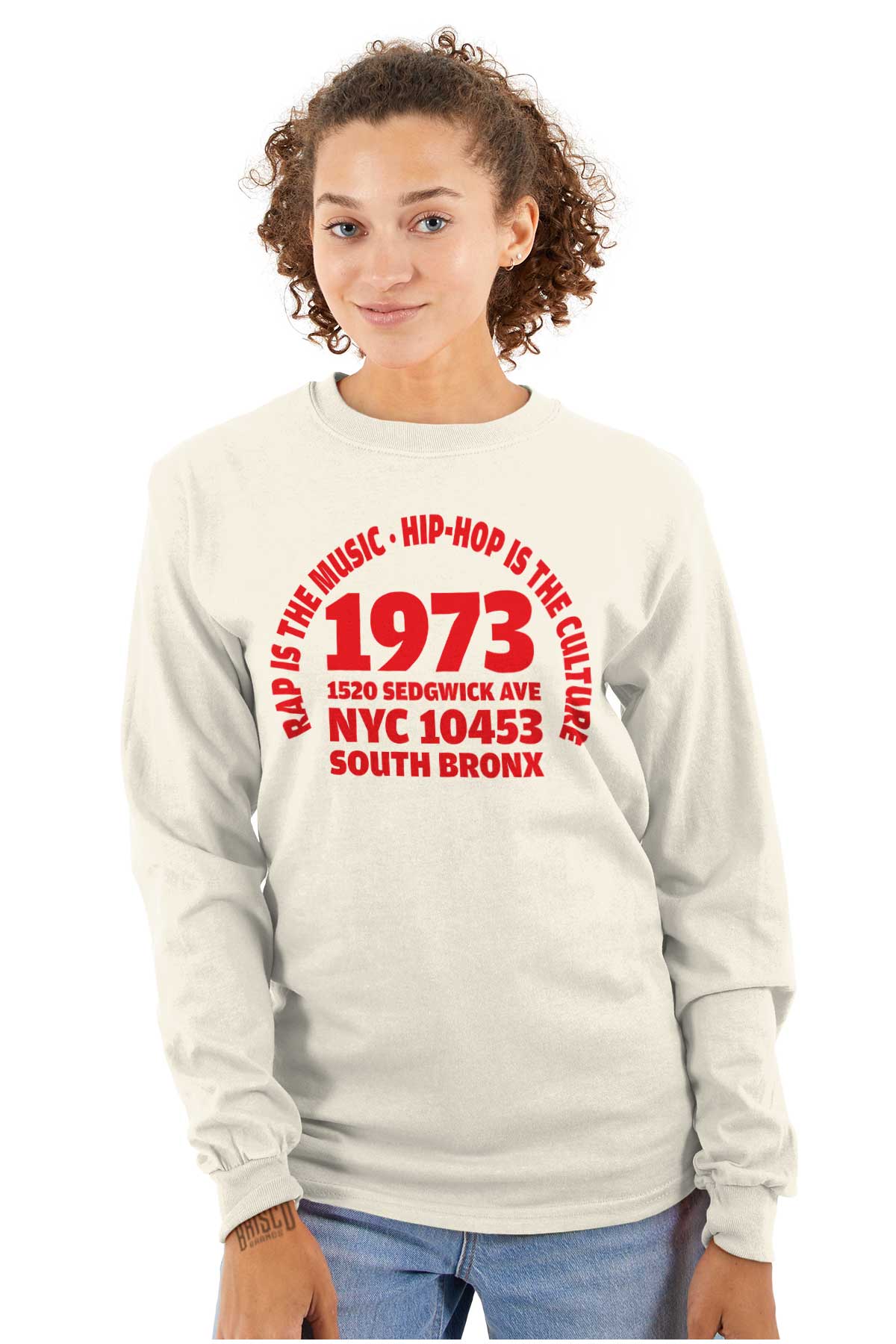 This image represents the start of Hip Hop in 1973 and honors 50 years of music, by mentioning the 1520 Sedwick Avenue address, the birthplace of Hip-Hop.