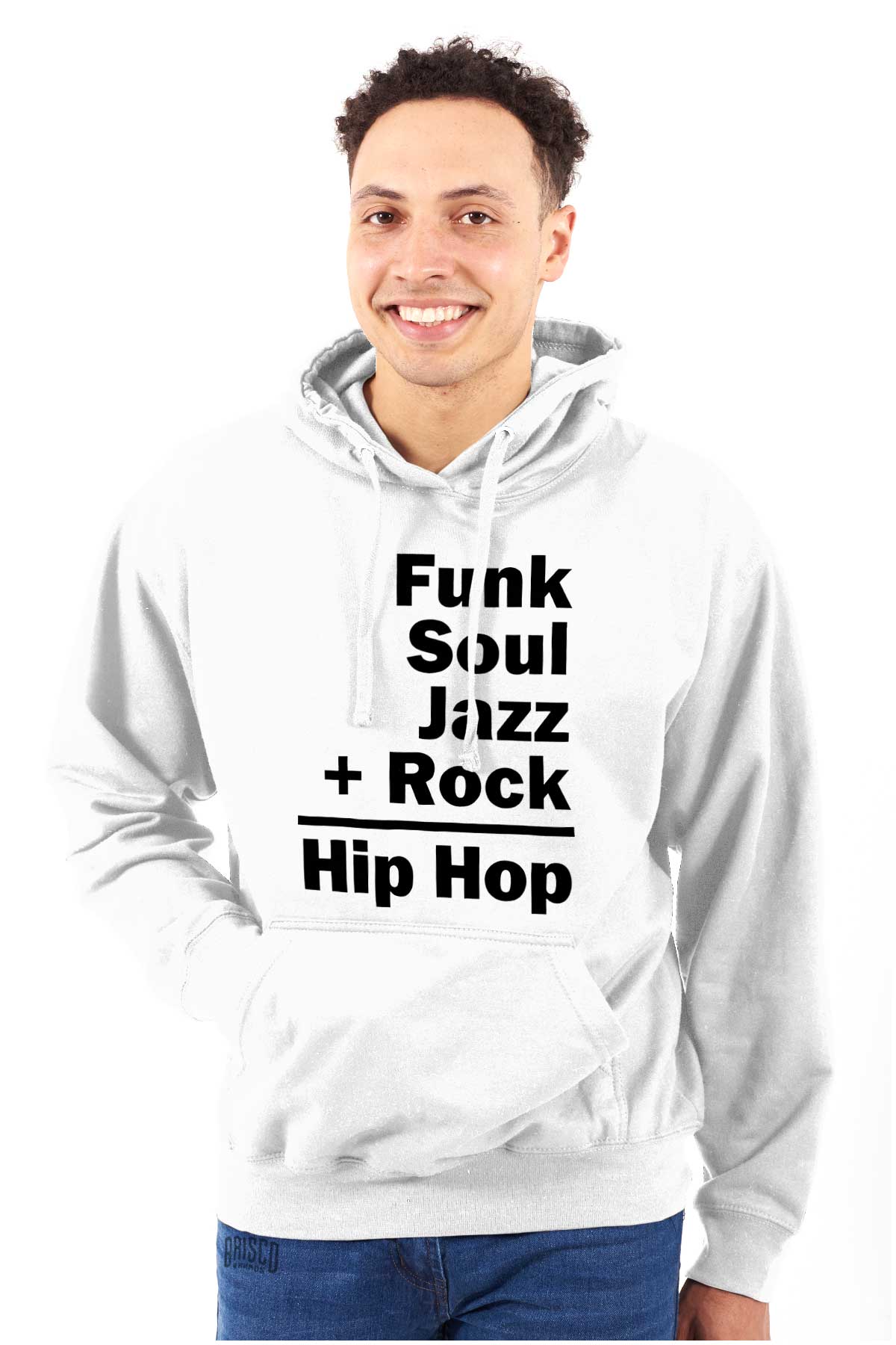 This design represents the coming together of different sounds to create the rhythm and soul of hip hop.