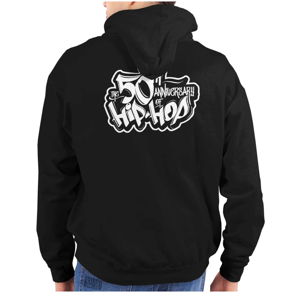 This design showcases the original creators of hip-hop, coming together to embody the energy and essence of the culture. It pays tribute to the pioneers who started this movement 50 years ago.