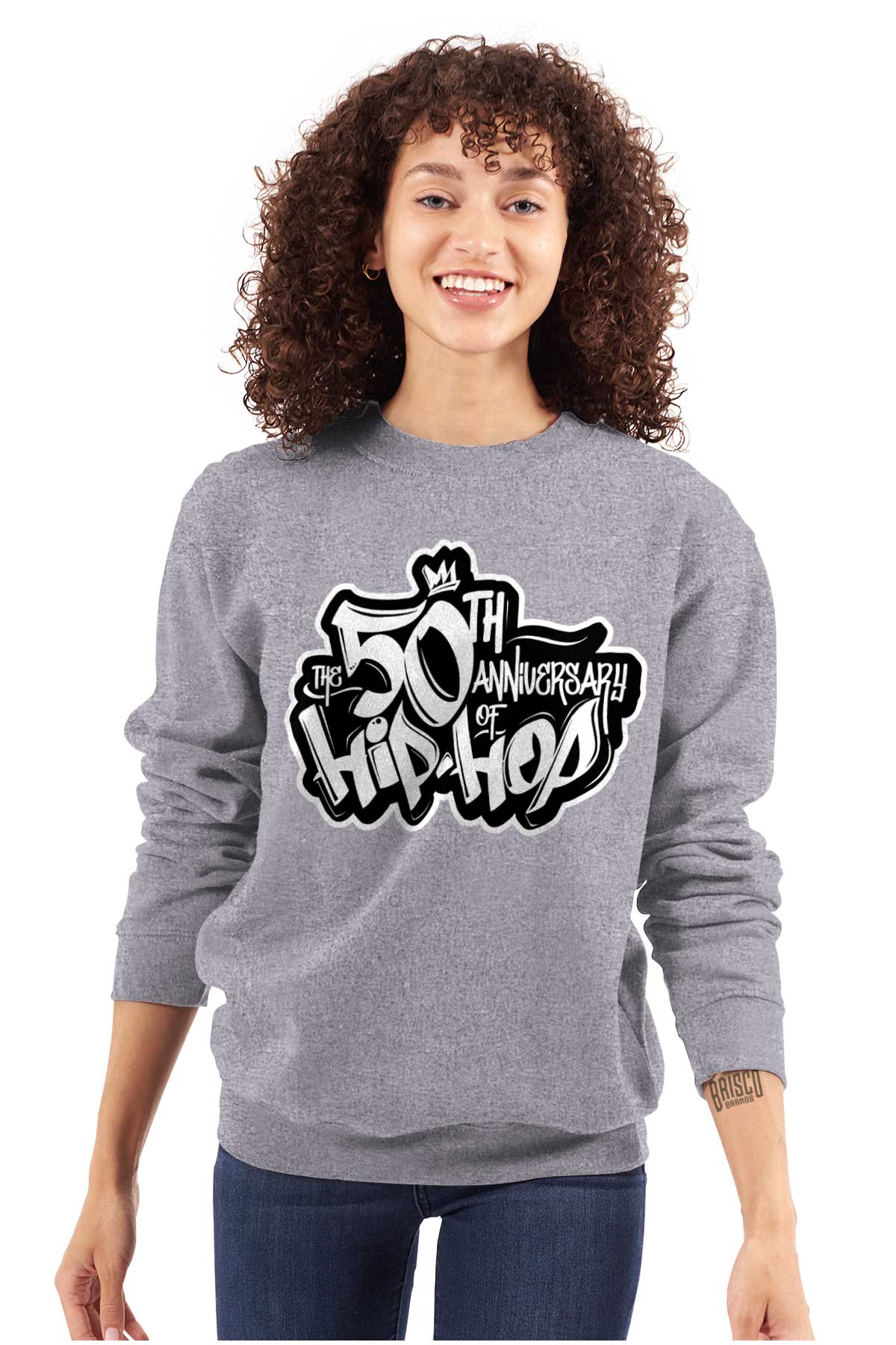 A high definition logo of the brand "The 50th Anniversary of Hip-Hop".