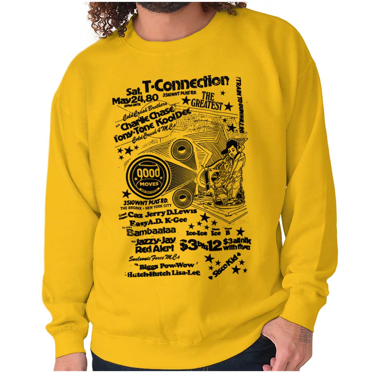 T-Connection is a lively place with music all around and rhythmic streets.