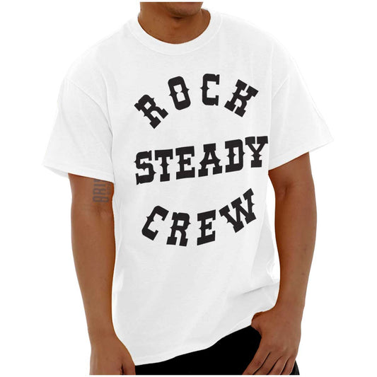 The picture represents the influential Rock Steady Crew in hip-hop culture, encouraging pride, strength, and confidence in any situation.