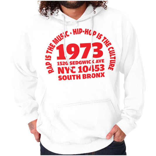 This image represents the start of Hip Hop in 1973 and honors 50 years of music, by mentioning the 1520 Sedwick Avenue address, the birthplace of Hip-Hop.