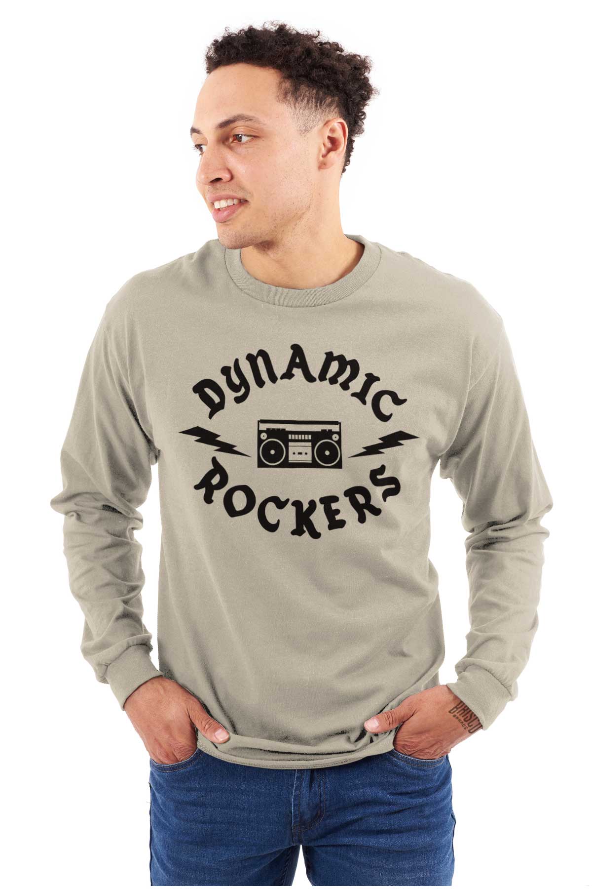 This sweatshirt captures the electric and intense energy of the Rockers crew with their logo. Embrace the dynamic spirit and powerful presence they bring. It's more than just clothing; it represents the vibe, feel, and raw energy of hip-hop culture.