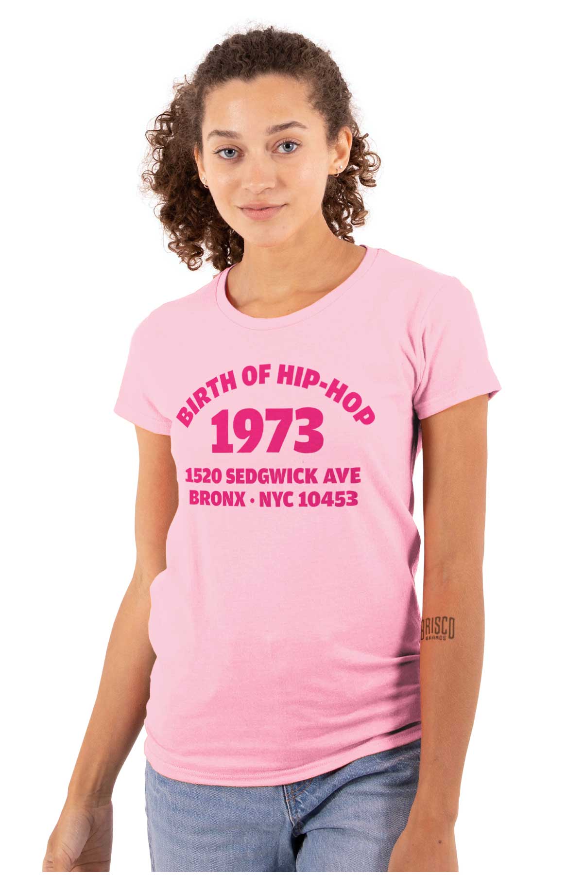 This image represents the start of Hip Hop in 1973 and honors 50 years of music, with a special emphasis on women's involvement.