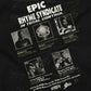 A powerful design that honors the influential "EPIC RHYME SYNDICATE" and its talented members. It showcases pictures of Donald D and his crew, reminding us of their impact on hip-hop culture.