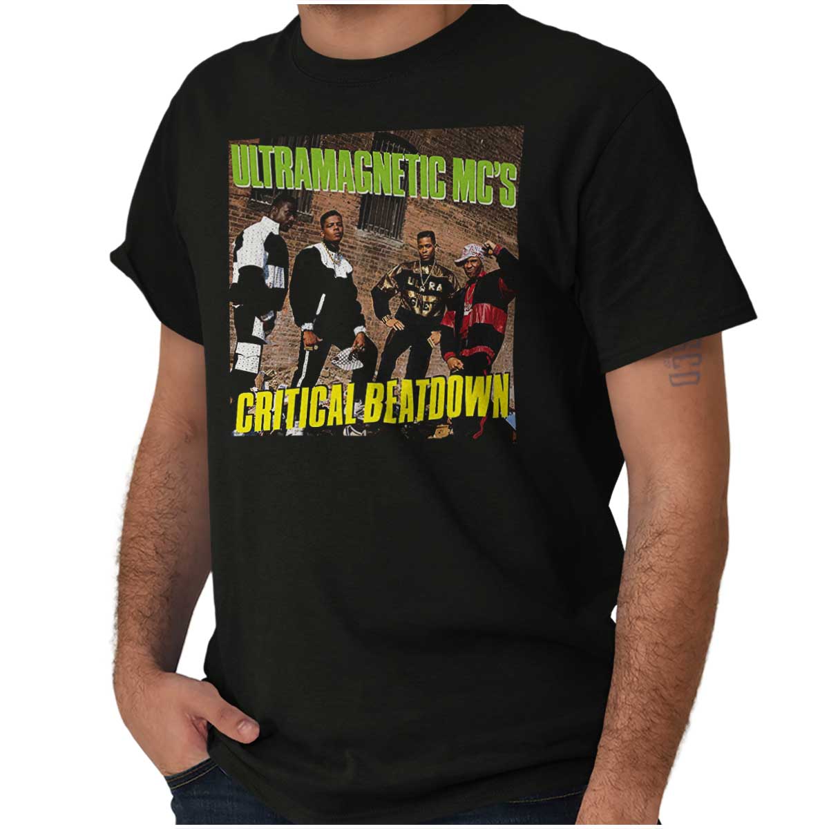 This image is a tribute to the Ultramagnetic MC's, who were influential pioneers in the hip-hop game. It represents the rawness and energy of the 90s hip-hop era, capturing the essence of that time.