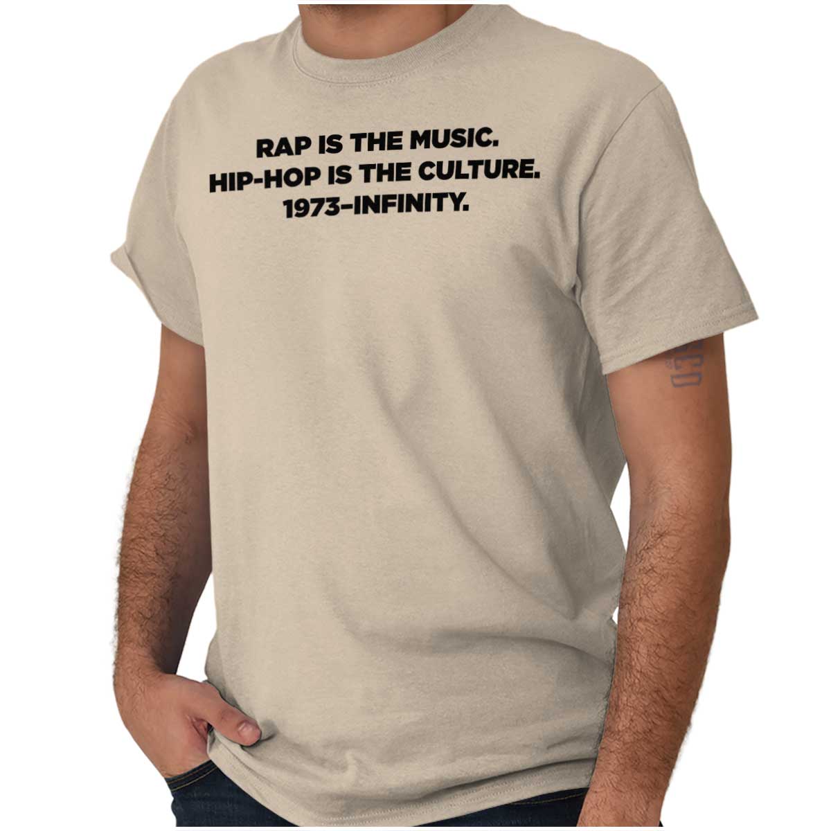 Celebrate and support the 50th Anniversary of Hip Hop, a music genre called Rap that represents the culture of Hip-Hop from 1973 to today.