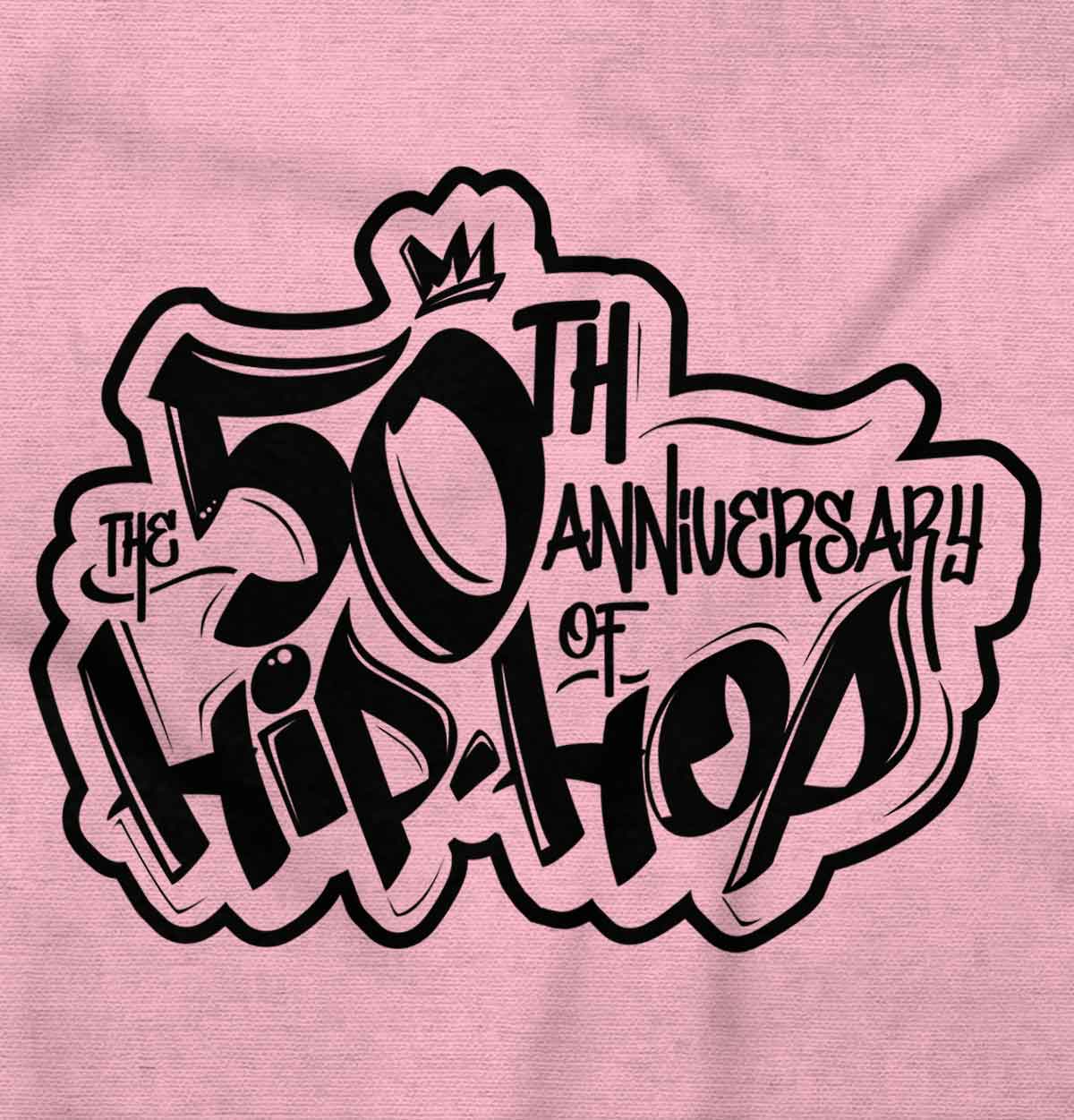 This image represents the start of Hip Hop in 1973 and honors 50 years of music, with a special emphasis on women's involvement.