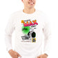 This image is a tribute to the original Rappin Max Robot, who was a pioneer in hip hop within comic books. The design features a boombox playing great beats, while Rappin Max himself is rapping on the microphone.