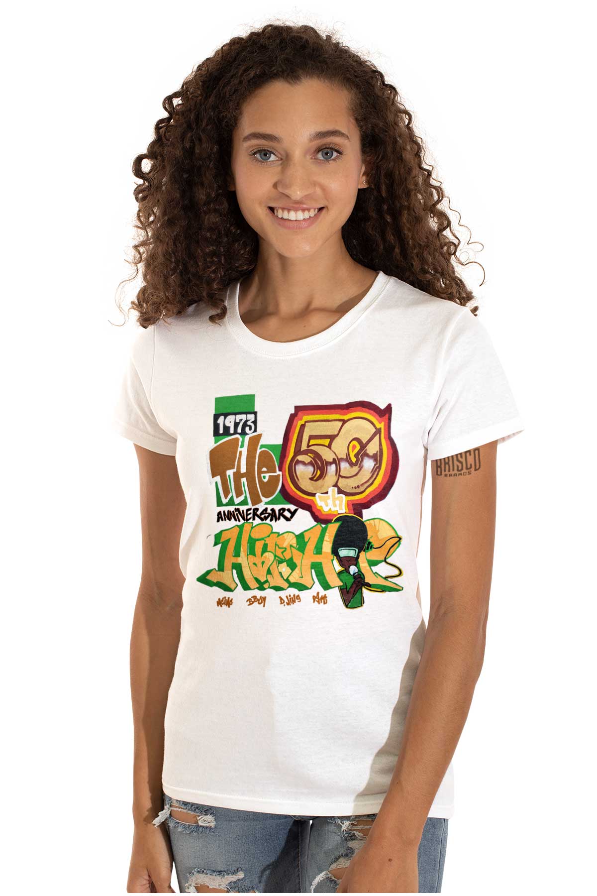 Celebrate the influential DJ Kool Herc and the vibrant house parties that sparked a cultural revolution with this classic design that brings back the nostalgia of the golden age of Hip Hop.