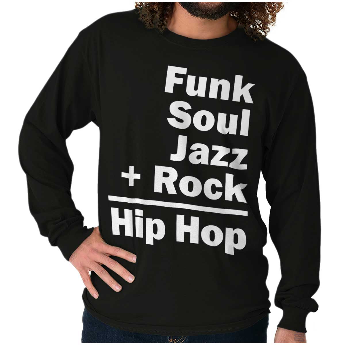 This design represents the coming together of different sounds to create the rhythm and soul of hip hop.