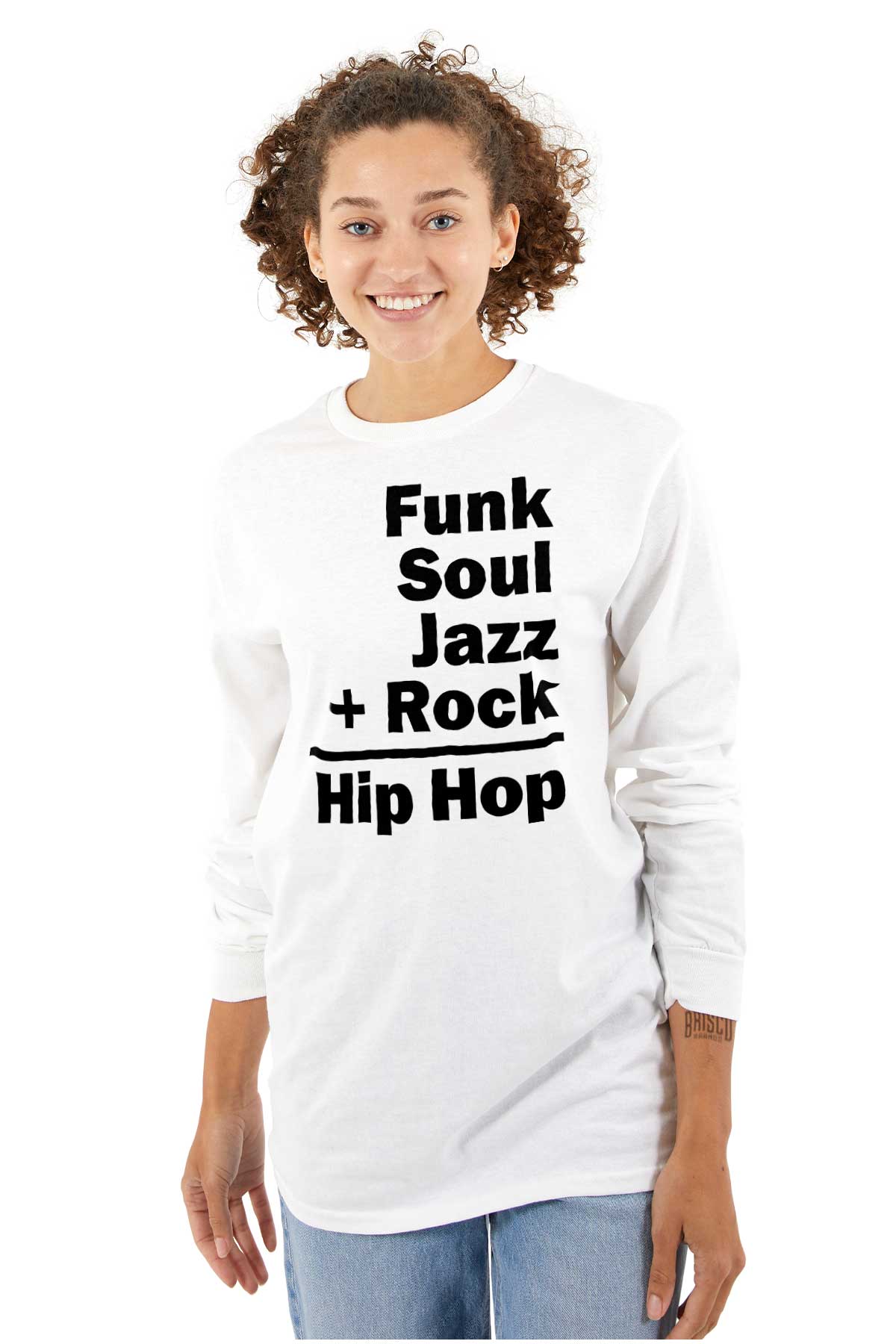 This design represents the coming together of different sounds to create the rhythm and soul of hip hop.