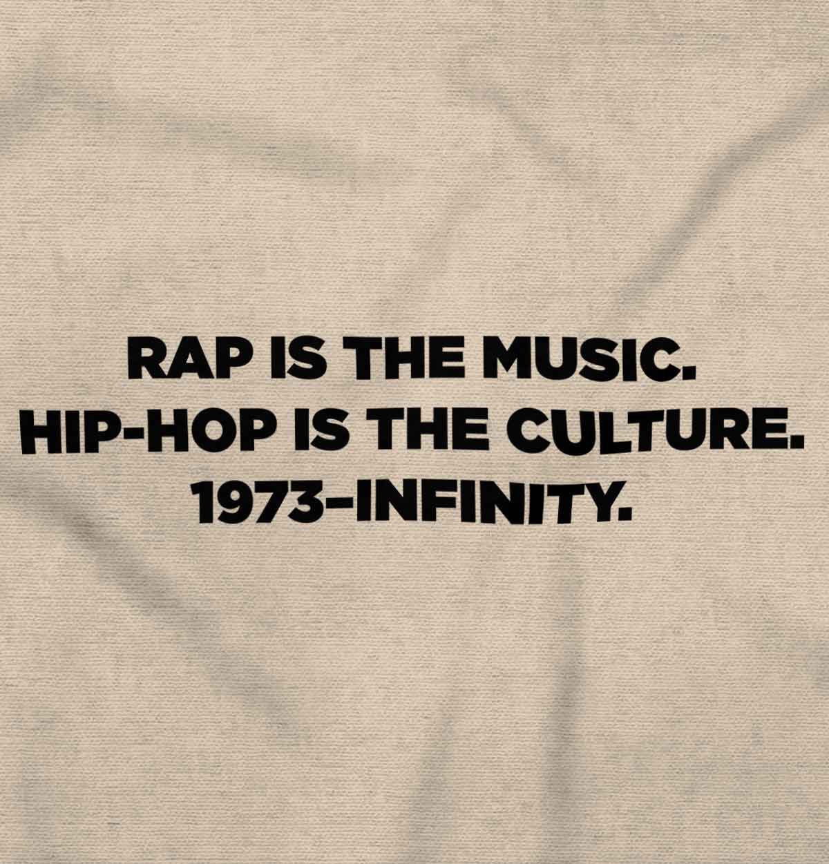 Celebrate and support the 50th Anniversary of Hip Hop, a music genre called Rap that represents the culture of Hip-Hop from 1973 to today.