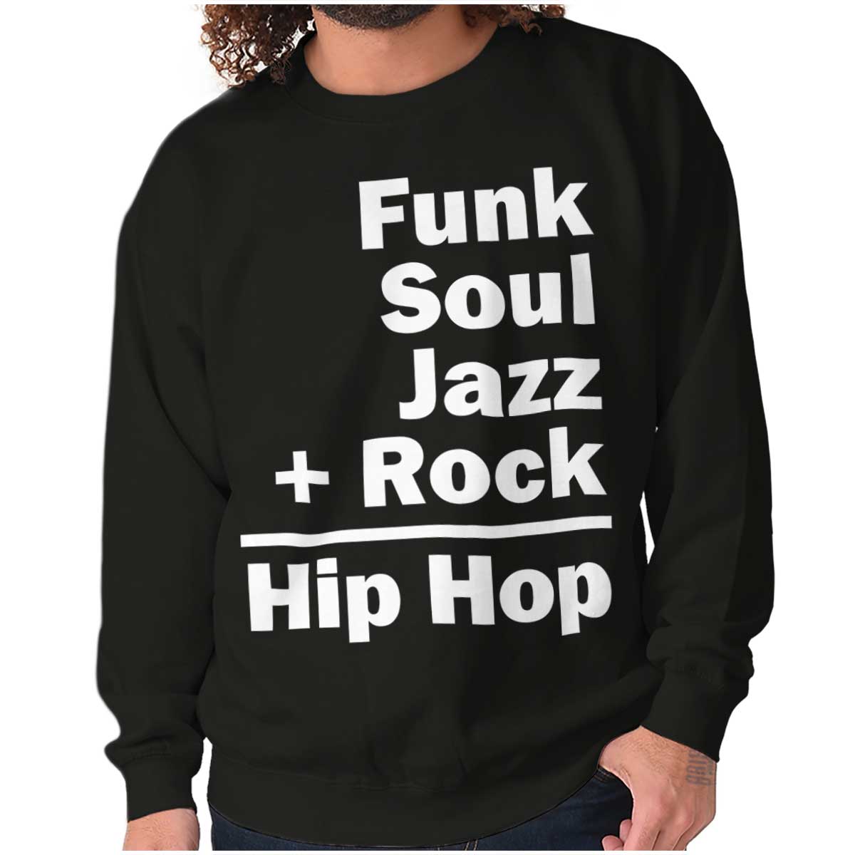 This design represents the coming together of different sounds to create the rhythm and soul of hip hop.