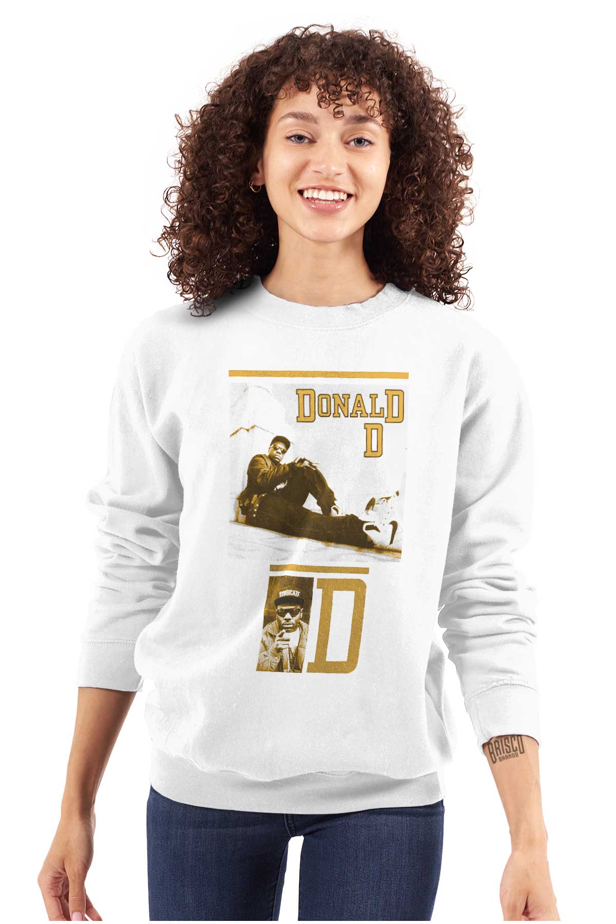 This design honors the influential hip-hop artist Donald D, showcasing his legendary artist, representing his legacy and embodying the energy and charisma of hip-hop.