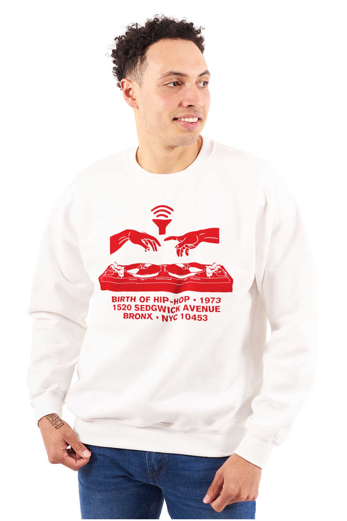 Hip hop crew neck sweatshirts online