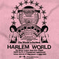 A black-and-white graphic showing the influence of rap's golden era in Harlem, the birthplace of hip-hop.