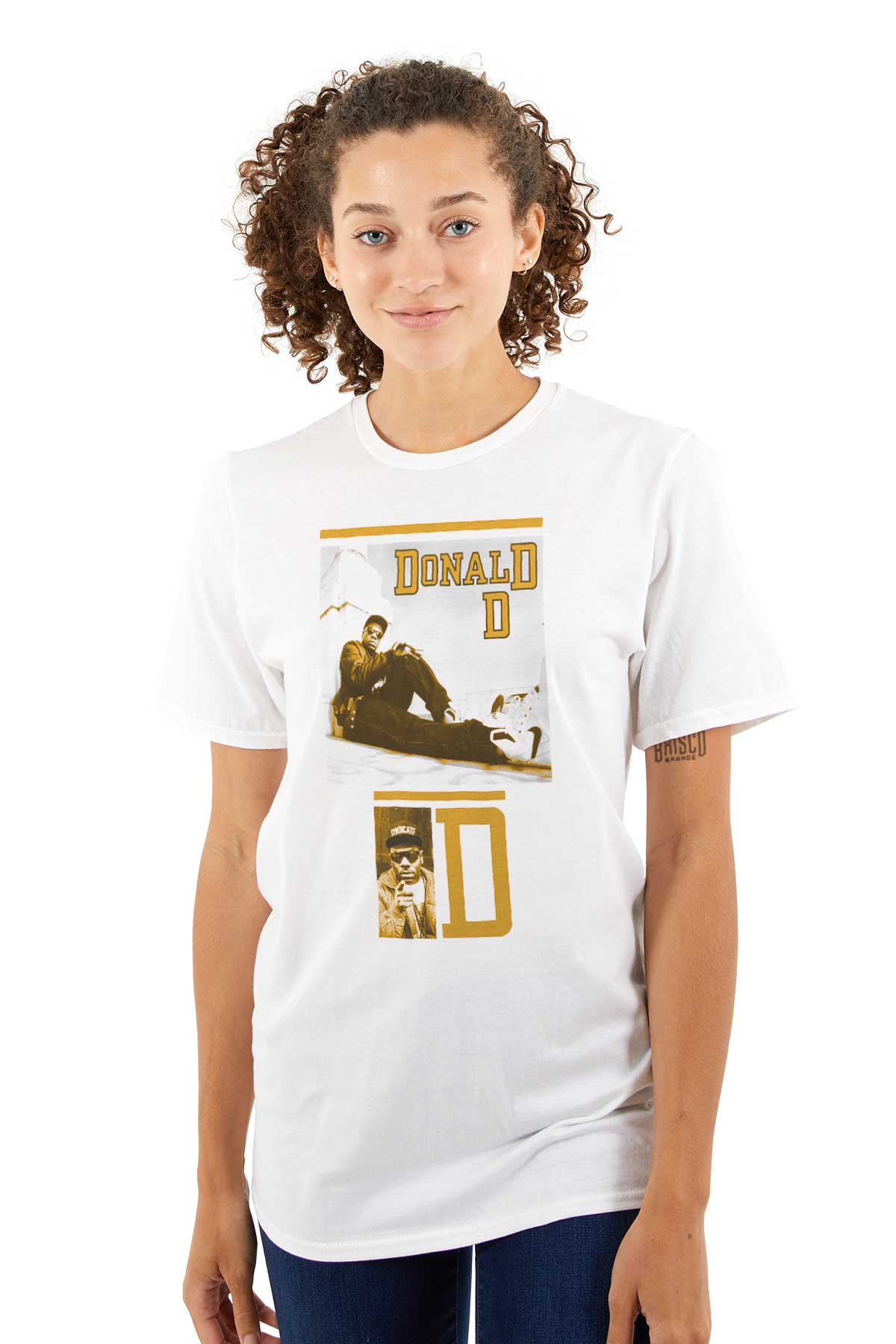 This design honors the influential hip-hop artist Donald D, showcasing his legendary artist, representing his legacy and embodying the energy and charisma of hip-hop.