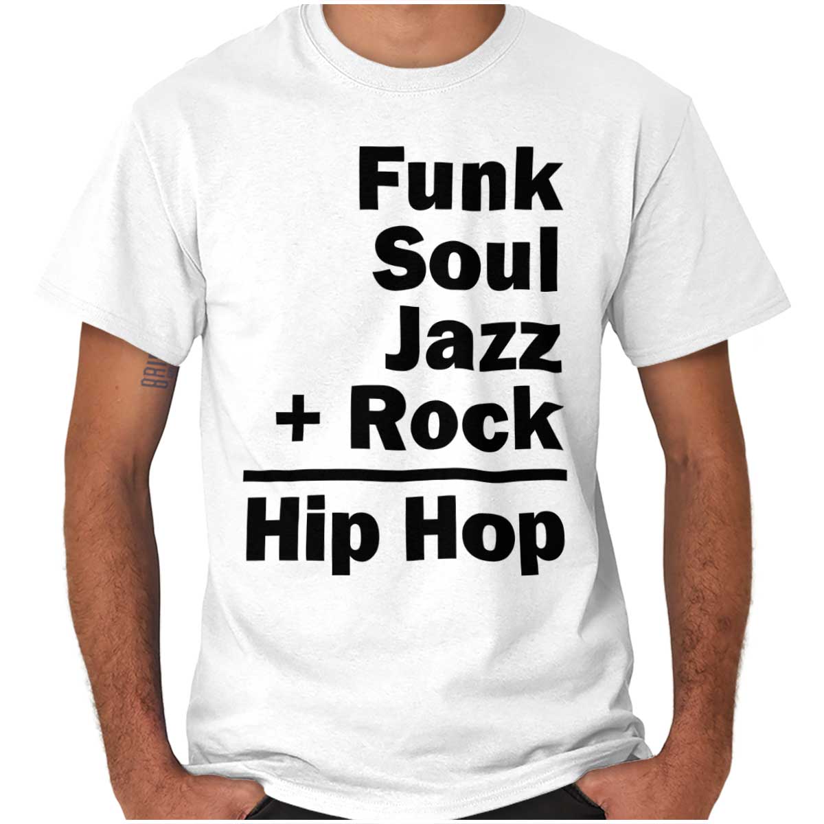 This design represents the coming together of different sounds to create the rhythm and soul of hip hop.