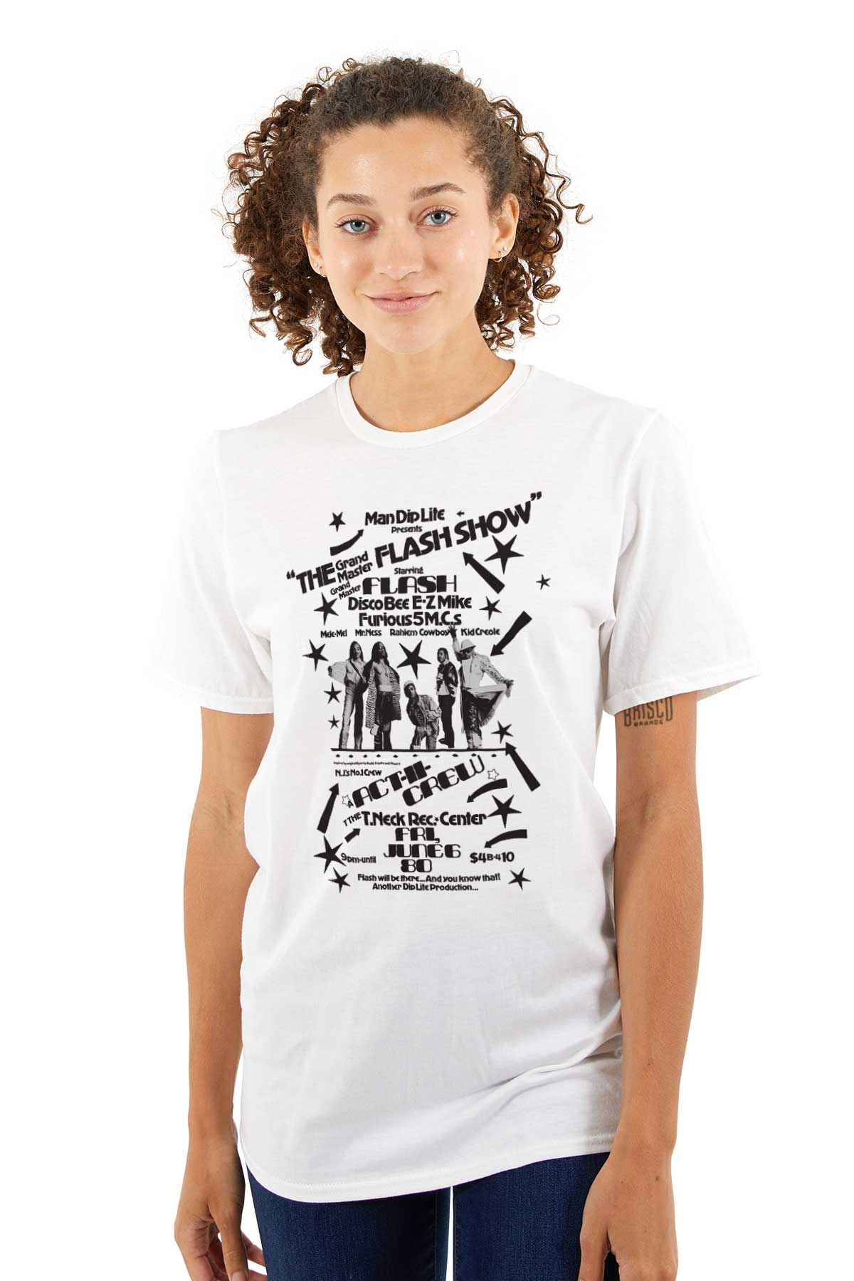 Grandmaster flash t shirt best sale