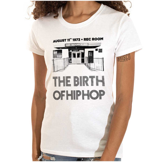 This image shows a sweatshirt that honors the birthplace of Hip Hop and the iconic moment when DJ Kool Herc brought music to life in 1973, allowing you to celebrate and proudly wear a piece of history.