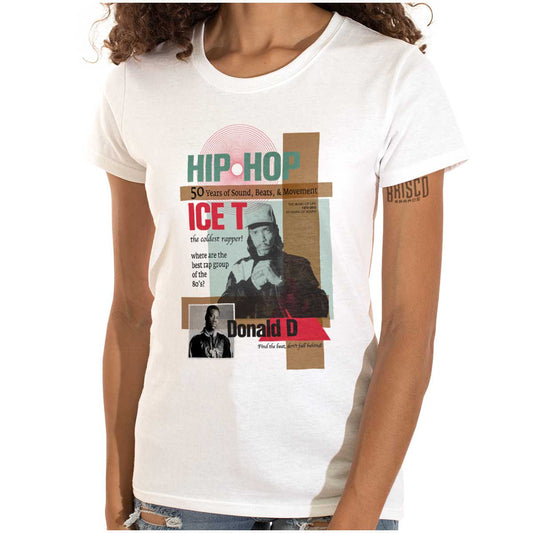 This image shows Ice T and Donald D, influential artists from the 80s Rhyme Syndicate group, help you find the rhythm.