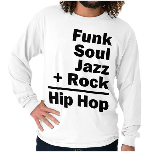 This design represents the coming together of different sounds to create the rhythm and soul of hip hop.